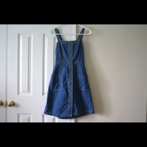 Denim Overall Dress